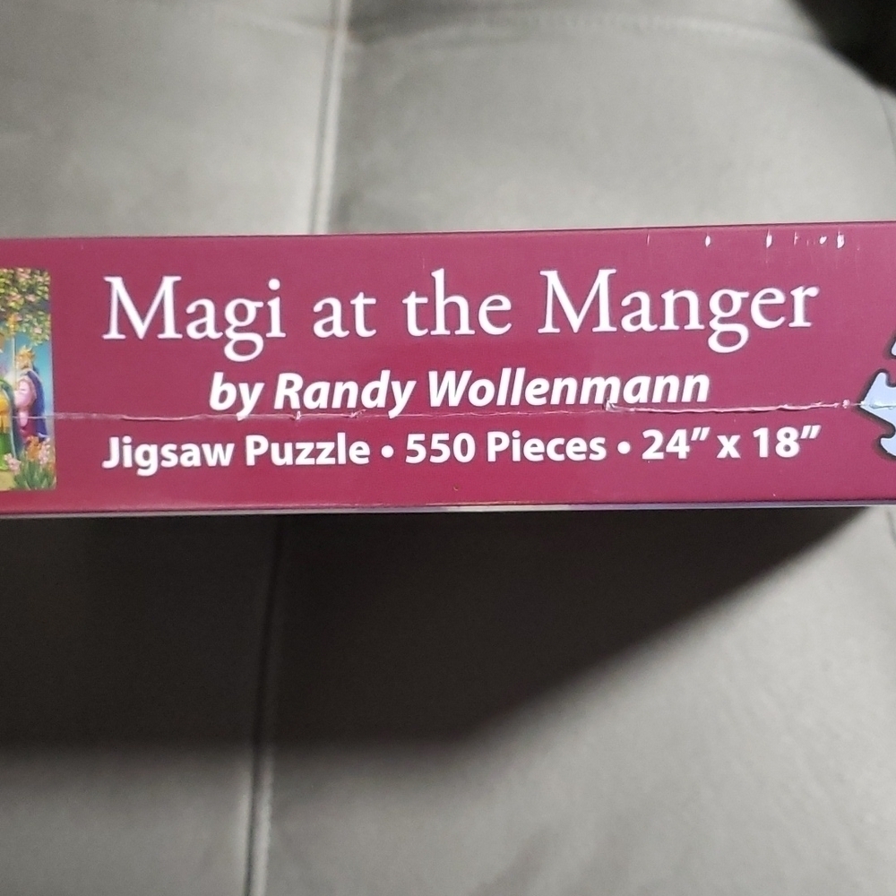 NEW- Magi at the Manger 550 Piece Puzzle - Picture 4 of 4